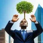 Home 11 재무제표를 통해 재정 건강 진단하기 - **Prompt for Balance Sheet (Le Bilan):**
"A sophisticated and illustrative image depicting a 'fi...